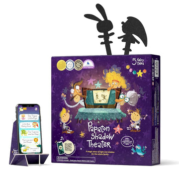 Bring fairy tales to life with PAPATON Shadow Puppet Theater! Ideal for kids 3-8, this interactive set features 32 puppets and a free app for endless storytelling adventures!